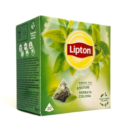 Herbata zielona Lipton piramidki 20 szt